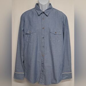 Boss Orange XXL Button Down Shirt Long Sleeve Front Pockets Button Mix